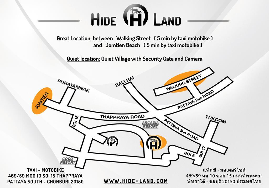 Hideland - The Luxury Tropical Villa Pattaya ภายนอก รูปภาพ